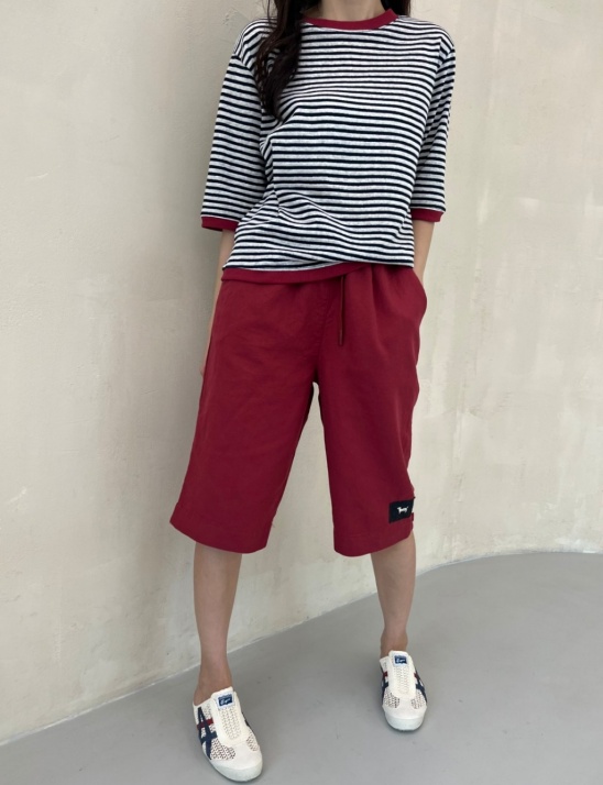 린넨 코튼 7부