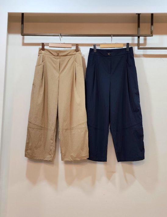 일밑단절개슬랙스