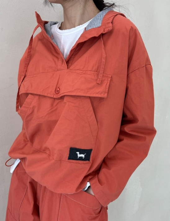 후드코튼아노락