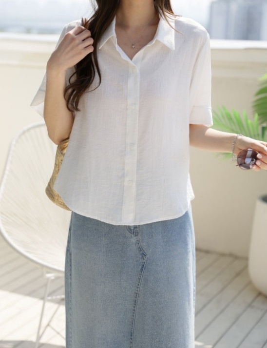 비 린넨 셔츠