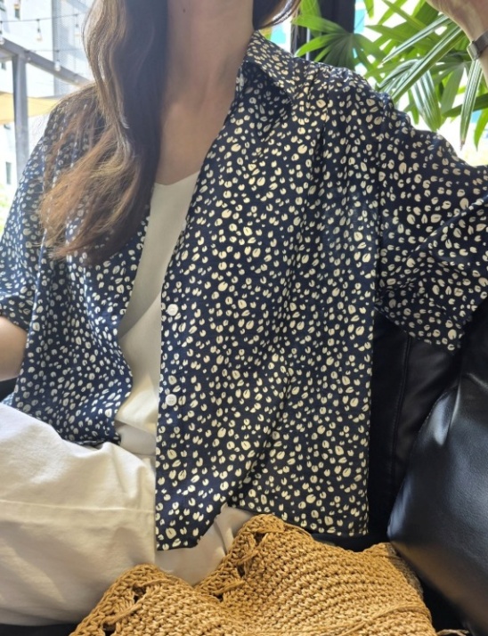 젤 블라우스 셔츠