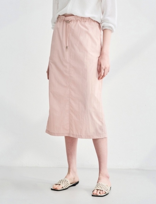 끈 스트링 스커트