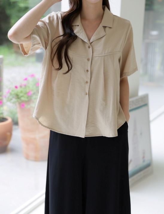 허니 블라우스 셔츠