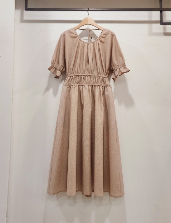 스모그 밴딩 끈 원피스