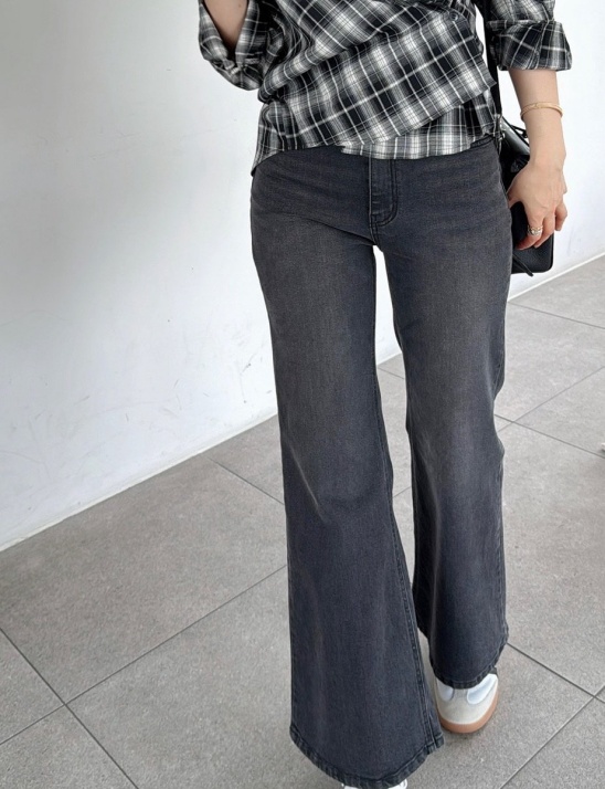 슬림 스판 부츠컷