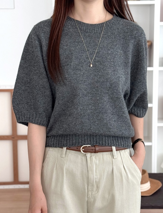 홀가먼트 벌룬니트