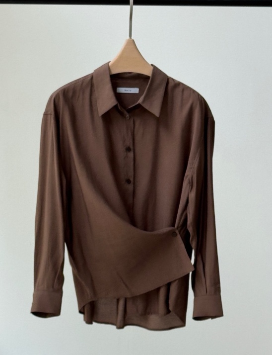 투웨이 루즈핏 블라우스