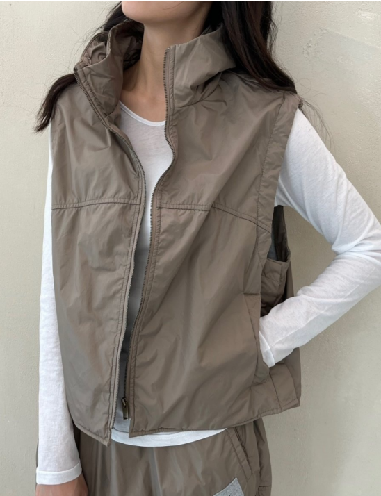 꼼데스트링워싱조끼