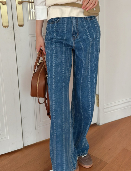 체인워싱와이드데님