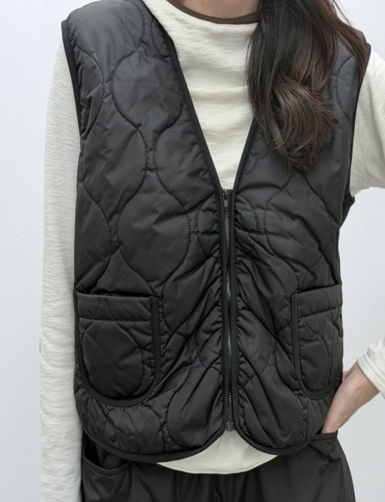 퀼팅단가라조끼