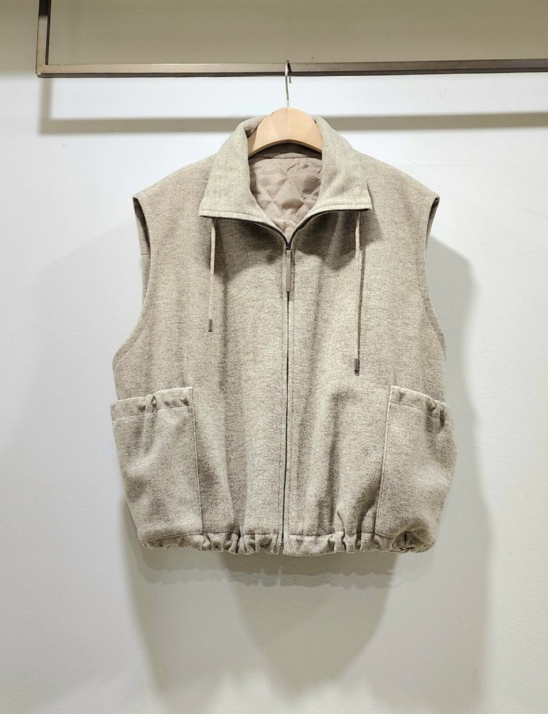 하이넥패딩베스트